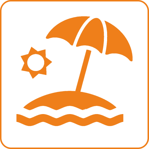 Пляж в 200 метрах